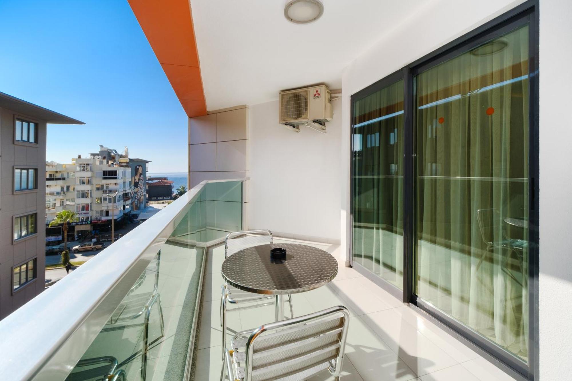 Delfino Apart Hotel Alanya Buitenkant foto